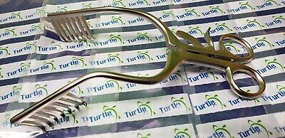 Turtle® TR-29-125 ~ Miskimon Retractor 7" Sharp 7x7 prongs Blade 30mmx40mm