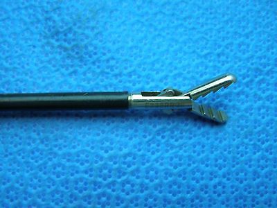 One - Retrograde Grasping Forceps 5mm Rotating Insulated shaft Ref:E339RR 38 Endoscopy Instruments