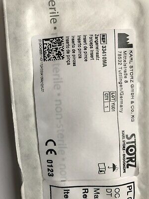 karl storz 33410MA clickline Manhes Cobra Jaw insert 43cm, NEW sealed in Plastic