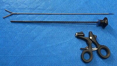 Olympus HiQ+ Long Johann Forceps Insert WA64130A, Handle A60200A sheath A60800A