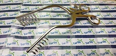 Turtle® TR-29-125 ~ Miskimon Retractor 7" Sharp 7x7 prongs Blade 30mmx40mm