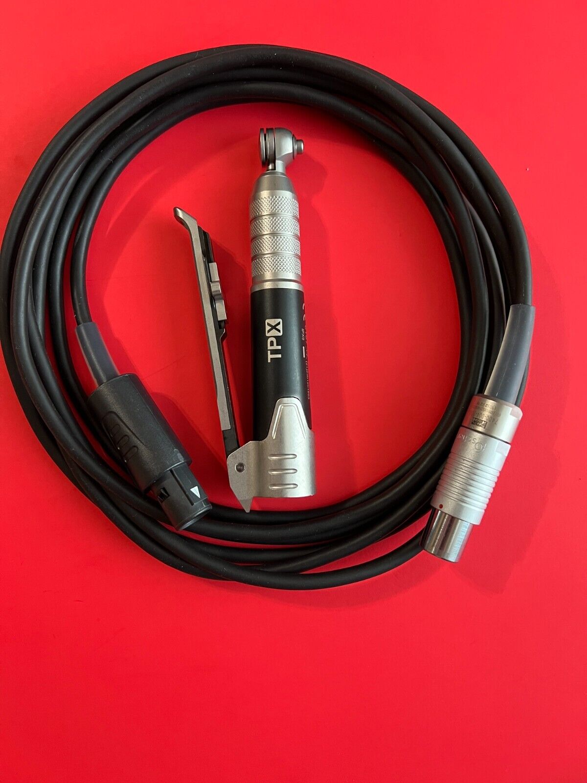 Stryker TPX 7400-034-000 Sagittal Saw set with connecting wire and Hand switch