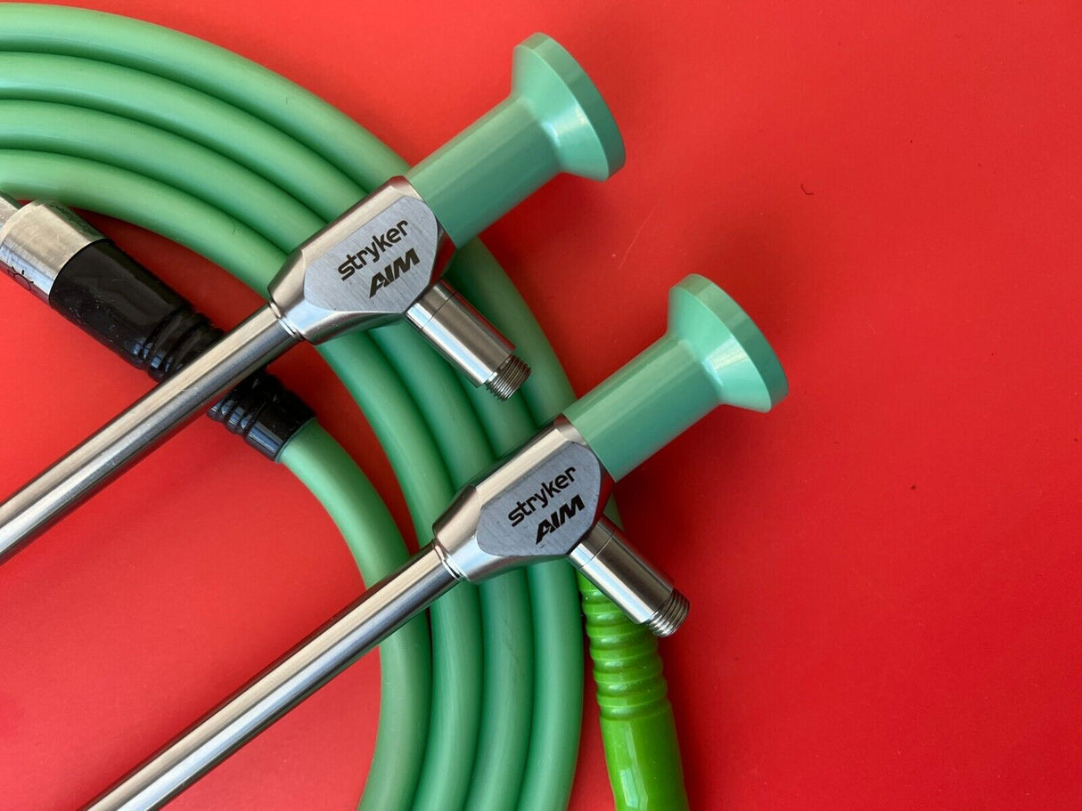 Set of 2 Stryker AIM HD Laparoscope 10 mm 30º and 0º x 33 cm - 4k Resolution