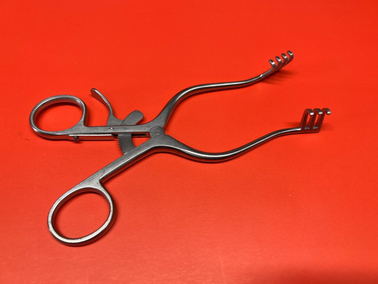Jarit Surgical 4 X 3 Blunt Prong Weitlaner Retractor 205-156 Germany