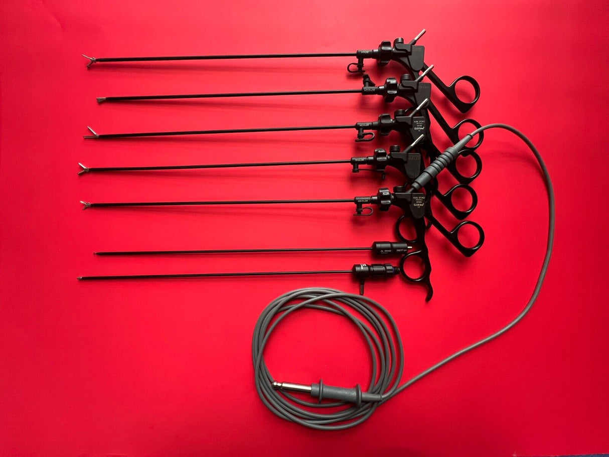 Karl Storz Forceps, Needle Holder Insulated Instruments set 3.5mm X 30cm