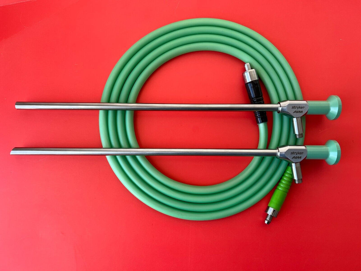 Set of 2 Stryker AIM HD Laparoscope 10 mm 30º and 0º x 33 cm - 4k Resolution