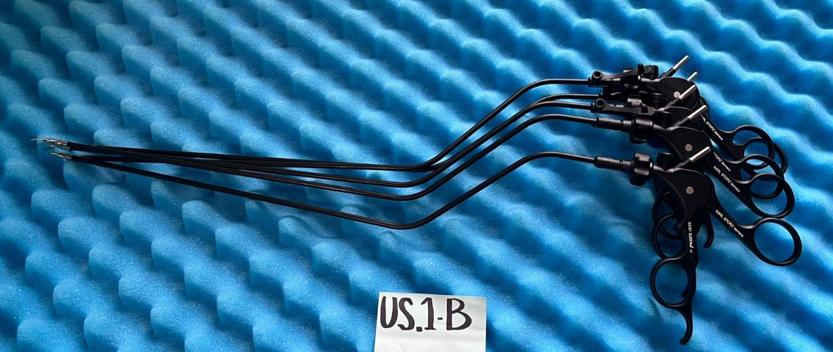 5 Piece. Karl Storz Clickline WEXNER Instruments Set 5mm x 43cm