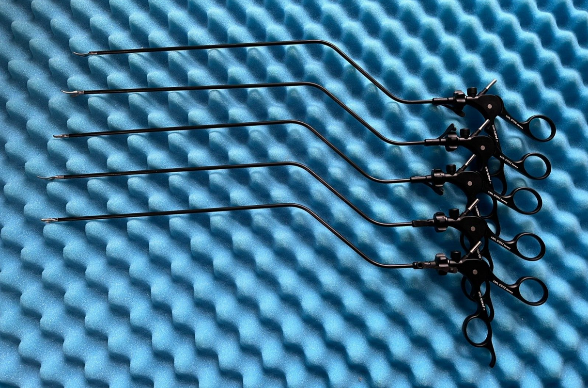 5 Piece. Karl Storz Clickline WEXNER Instruments Set 5mm x 43cm