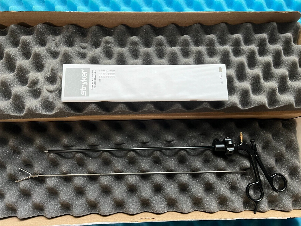 Stryker 250-080-233 Monopolar Handle w/ 250-080-697 Retention GRASPER 5mm x 33cm