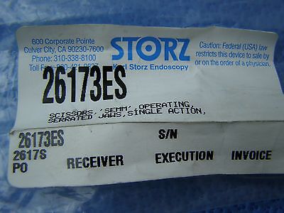 STORZ 26173ES Scissors,Cushier,Heavy 10mm  Endoscop ,Laproscopy Instruments