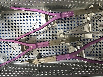 Nuvasive GENERAL Instruments Tray set 3 tear tray complete set spine, ortho