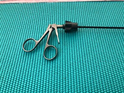 Jarit Roto-Lok Laparoscopic Locking Lever Grasping Forceps 5mm x 46cm 625-107D5