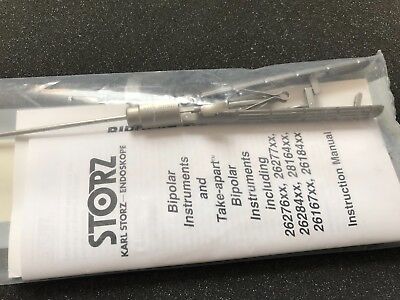 PV26167FKL ~ Karl Storz KOH UltraMicro Needle Holder 3mm x 43cm w/Ratchet R/CVD