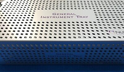 Nuvasive GENERAL Instruments Tray set 3 tear tray complete set spine, ortho