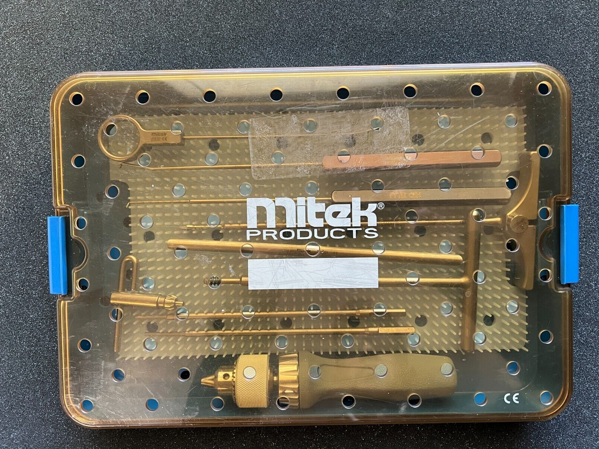 Mitek Instruments Kit 228301 with Ratcheting Handle W/ Key 219215 w/Tray