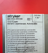 Stryker 502-205-030  IDEAL EYES™ HD Autoclavable Bariatric Scope 5mm, 30º, 45cm