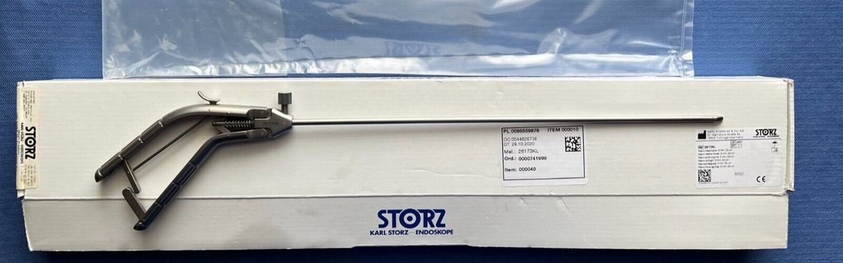 Karl Storz 26173KL KOH Macro Needle Holder with TC insert 5mm x 33cm GERMANY.