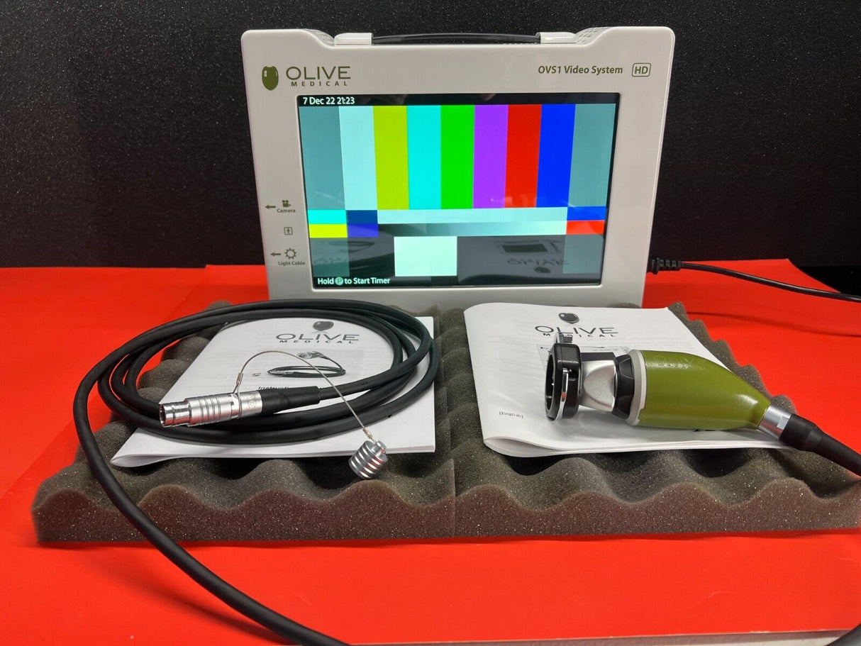 OLIVE Medical OVS1 Video System HD All in One, Processor, Light & Storz FO cable