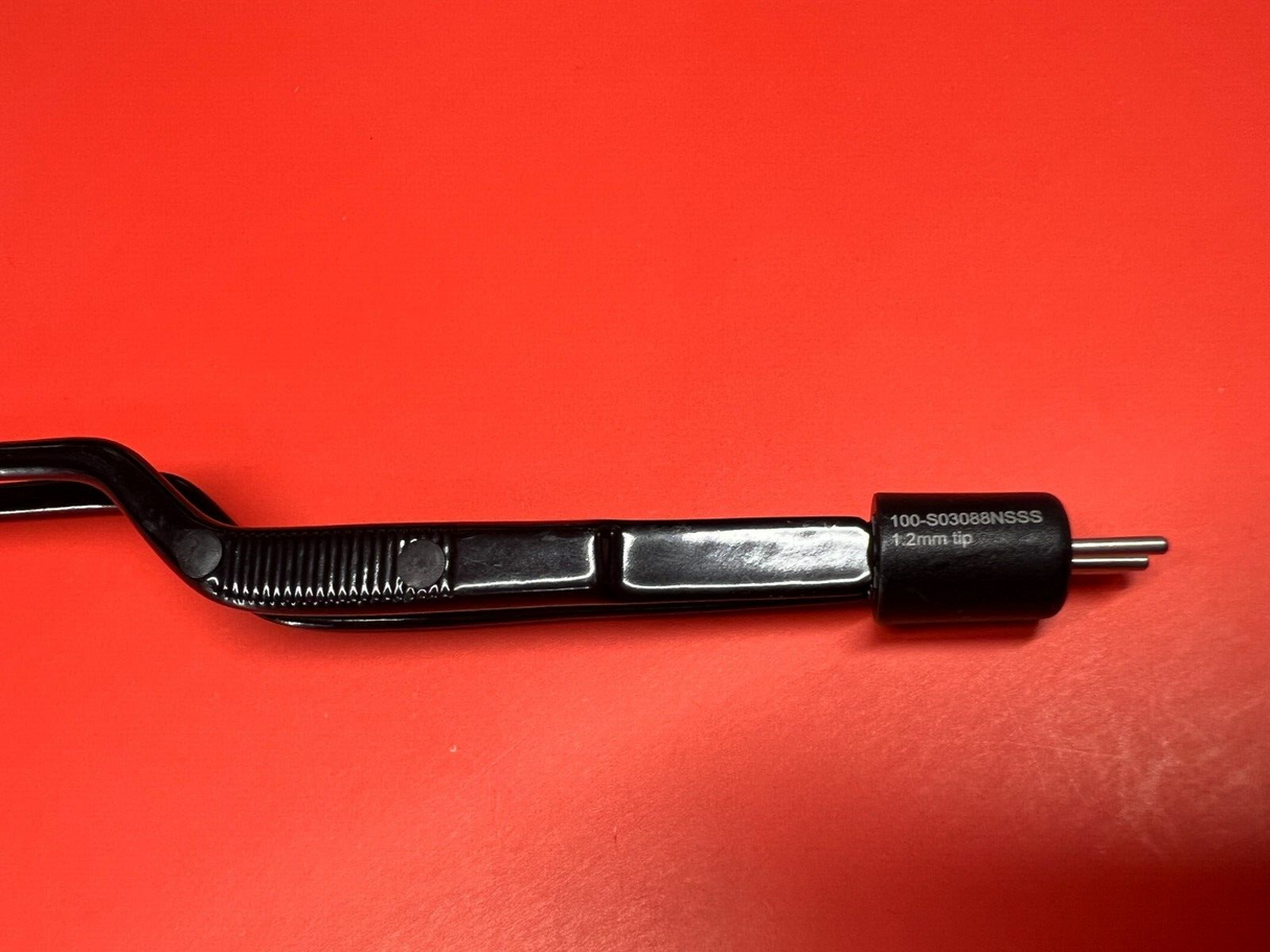 Hardy Bayonet Bipolar Forceps Insulated 8.50” (21.6 cm) 1.2 mm Ref: 100-S03088NSSS.