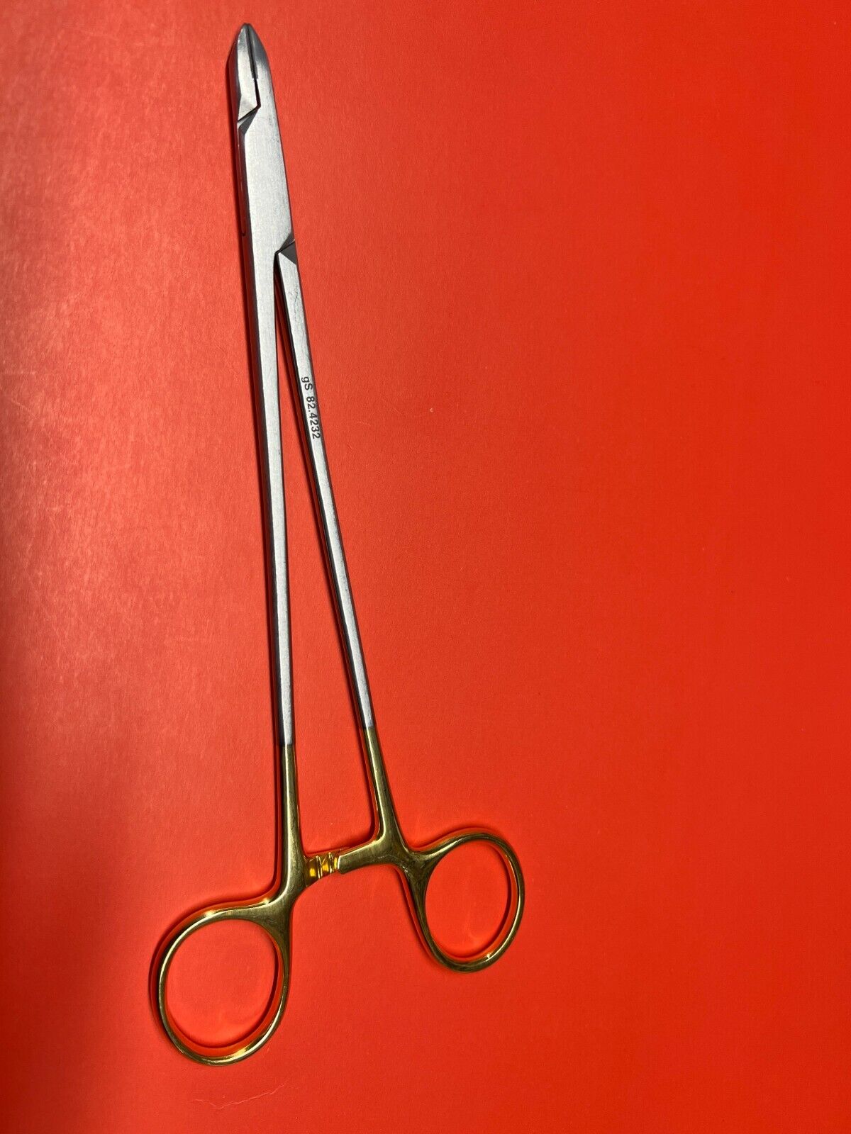 Millennium Surgical 82.4232. Wire Twisting Forceps 7 1/4in TC 4mm square tip