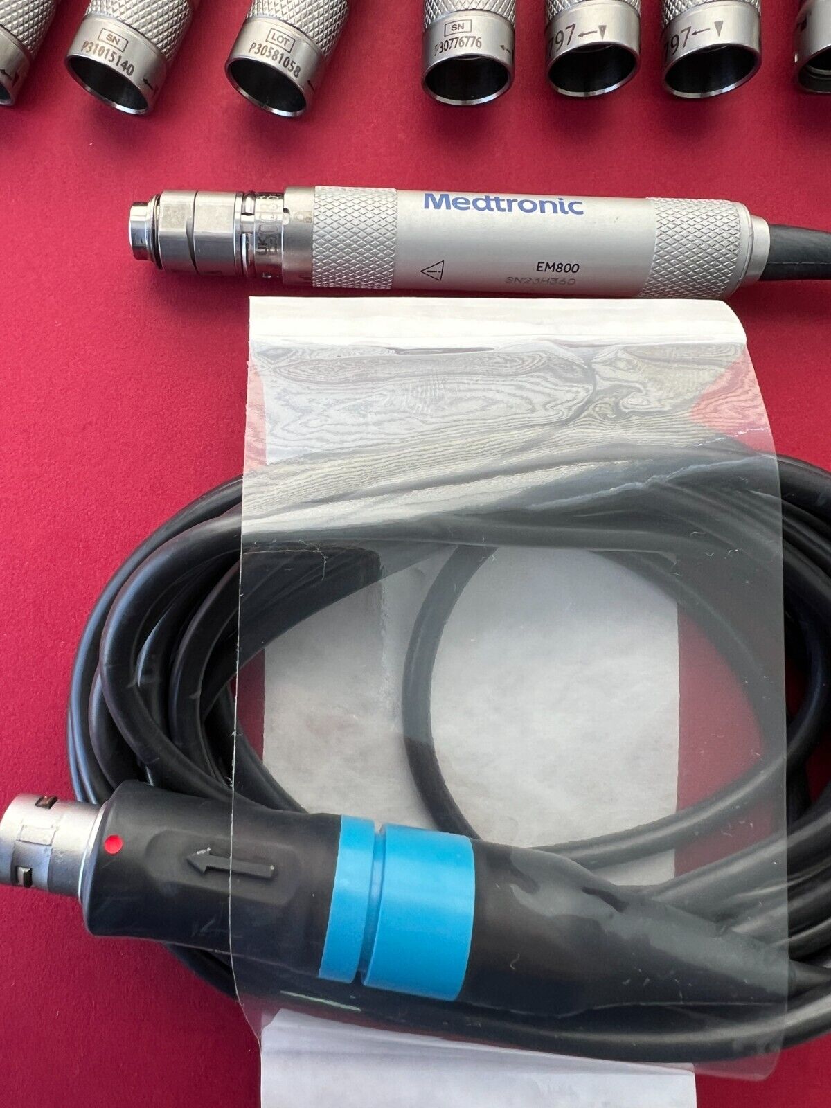 Medtronic MR8 EM800 Electric Spine Drill Set with Attachments very Clean